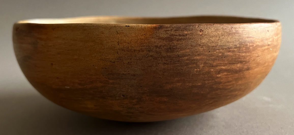 Hopi Polychrome Pottery Bowl by Nampeyo with Stylized